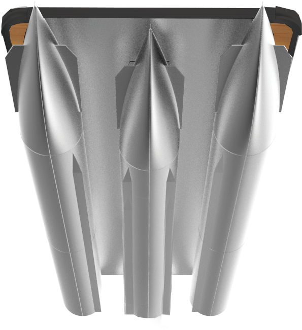 Under the hull of the Triple Tube Sport Package