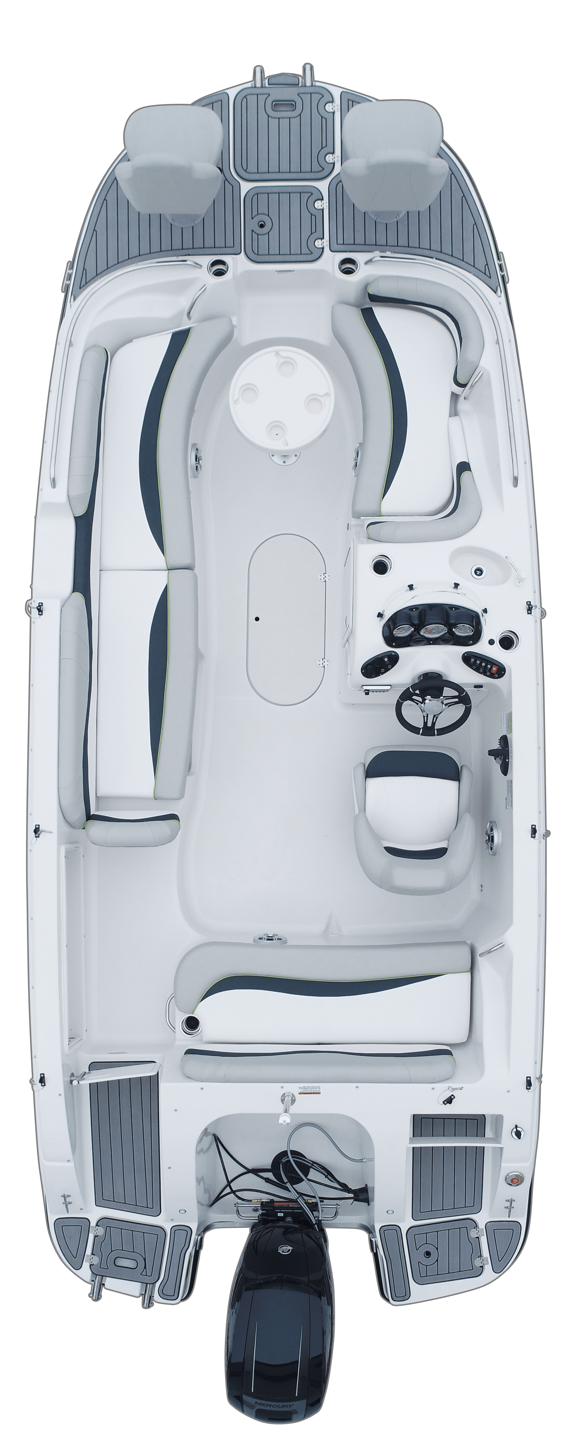 Overhead view