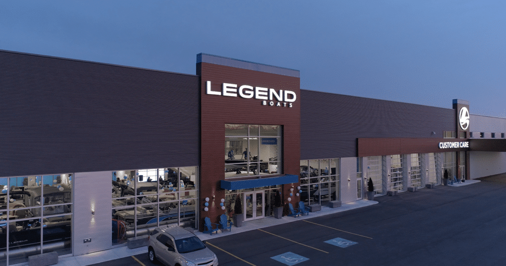 Legend Boats in Whitefish, Ontario
