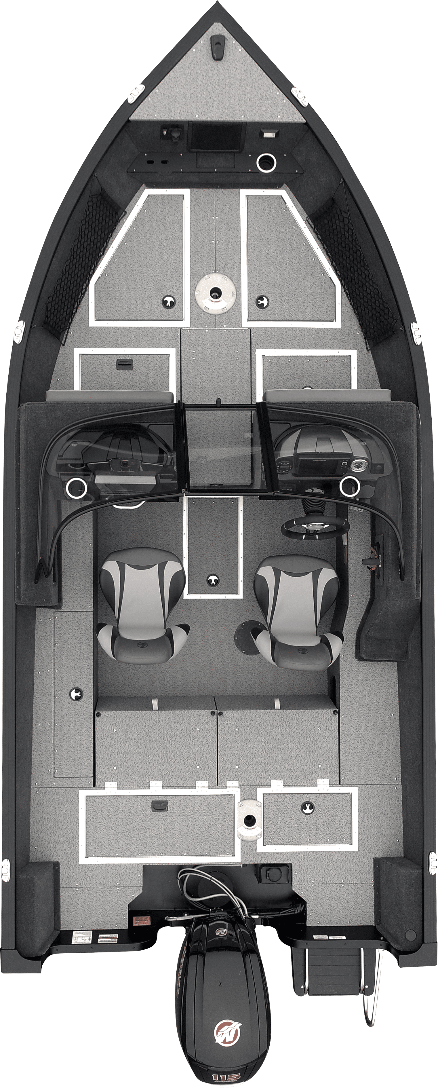 Overhead view
