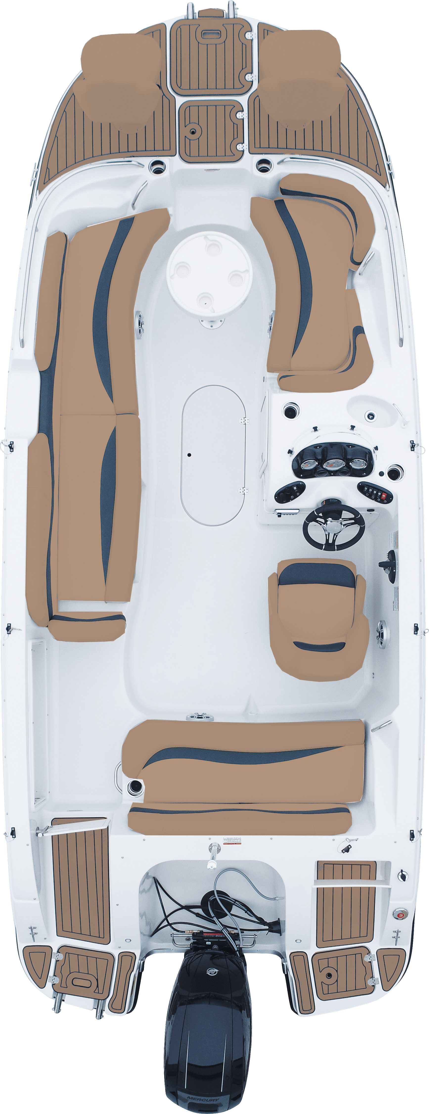 Overhead view