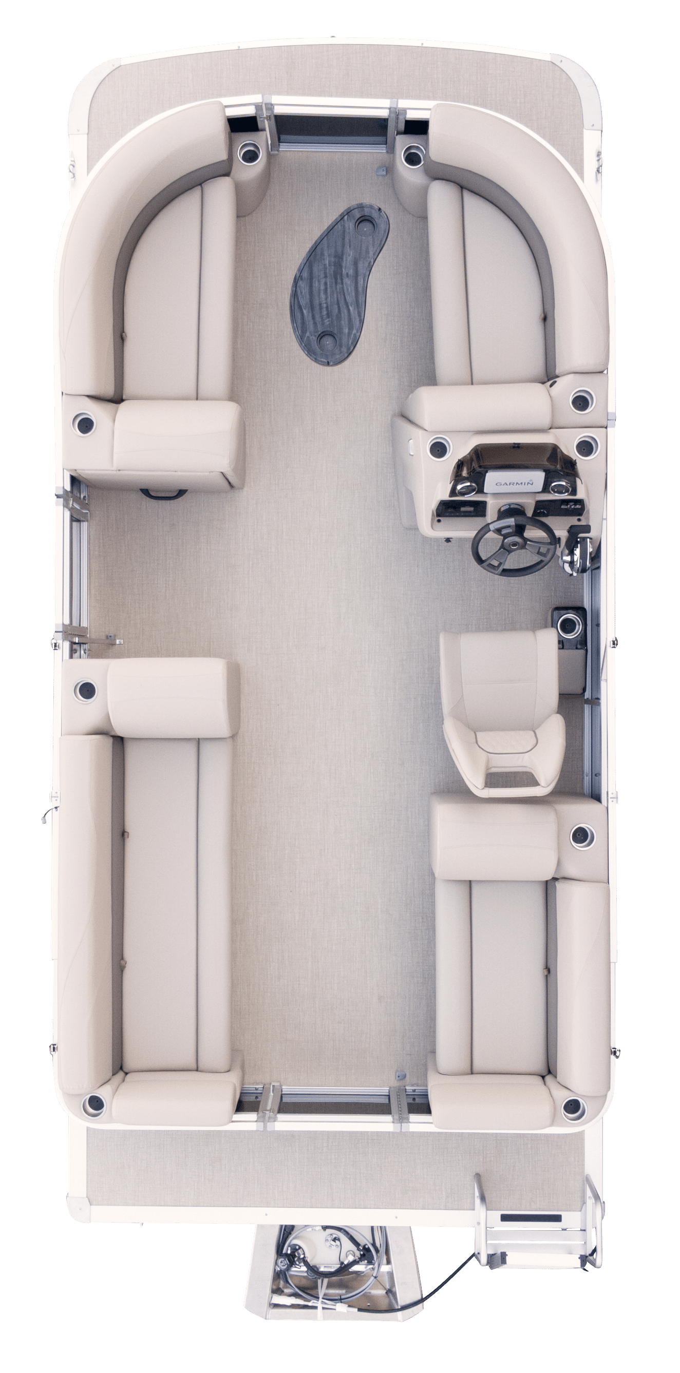 Overhead view