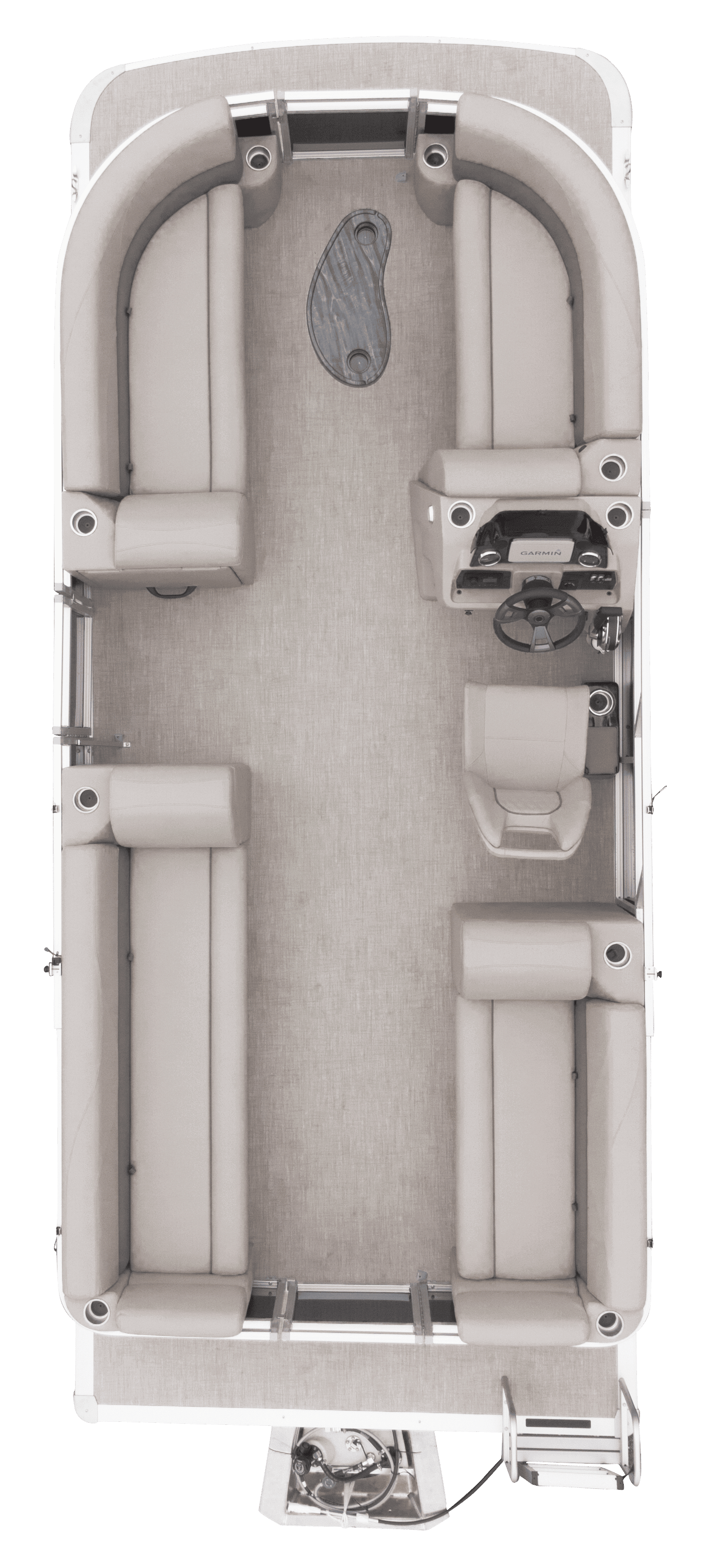 Overhead view