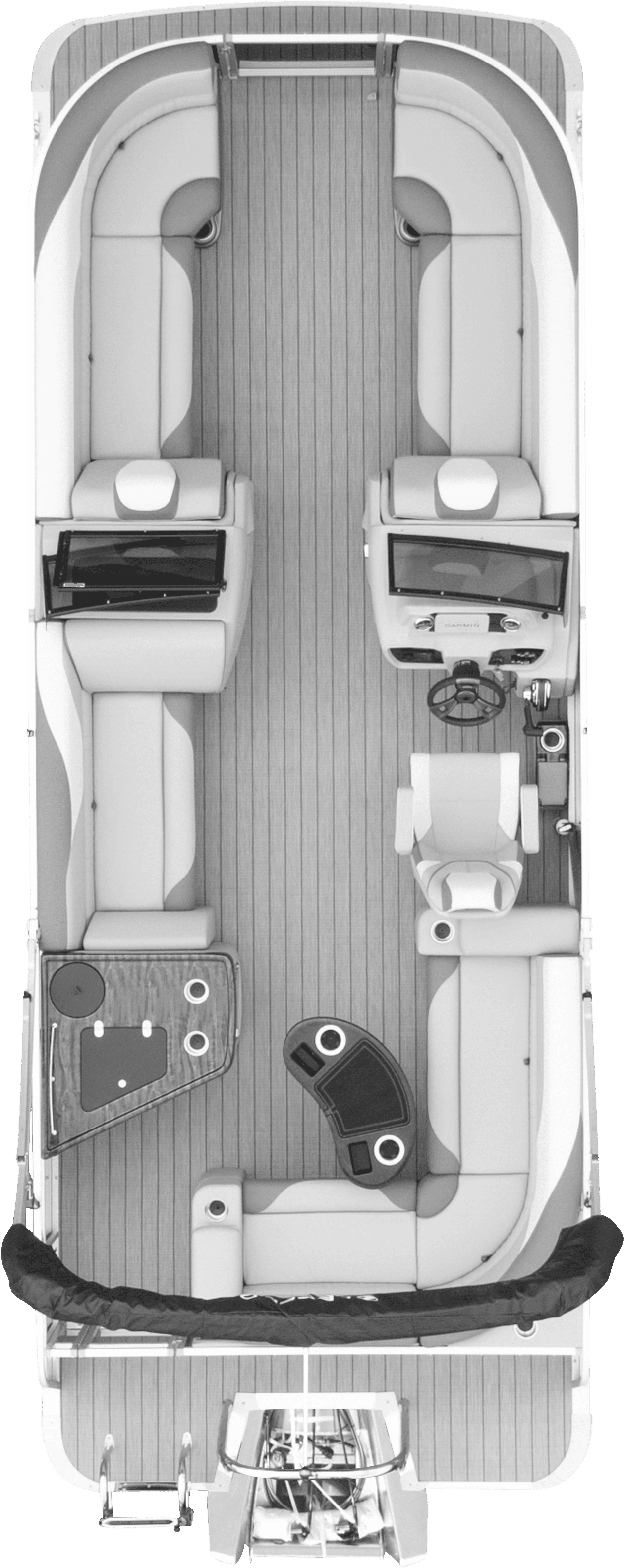 Overhead view