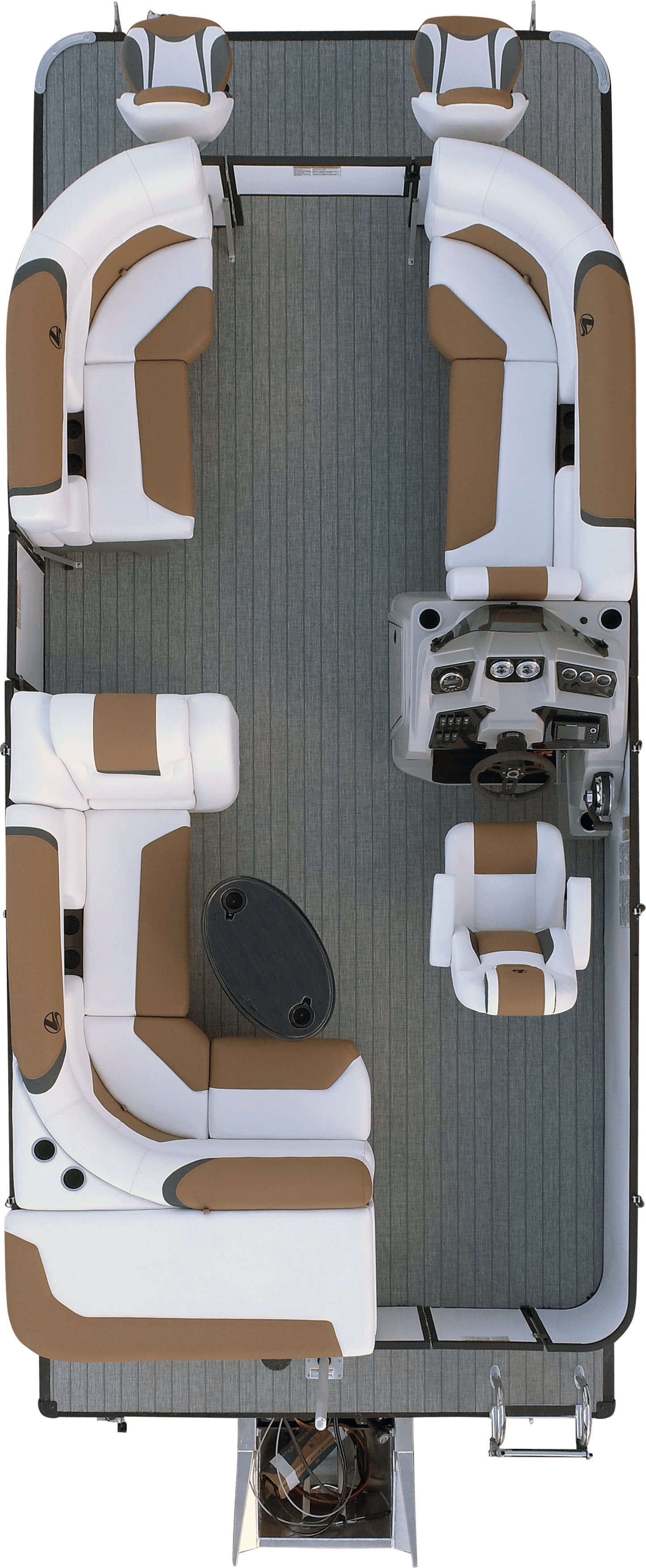 Overhead view