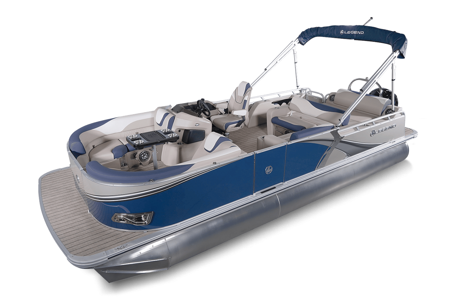 Front angle image of the série q dual lounge