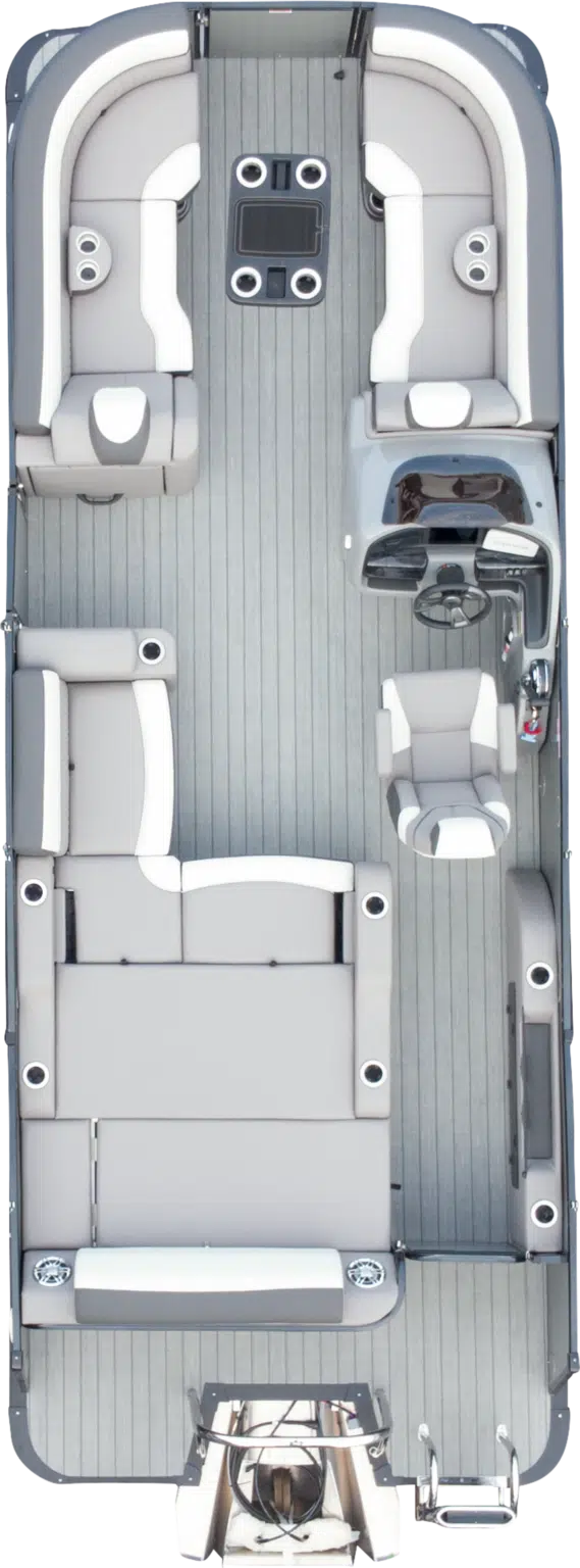 Overhead photo of lounge 27″