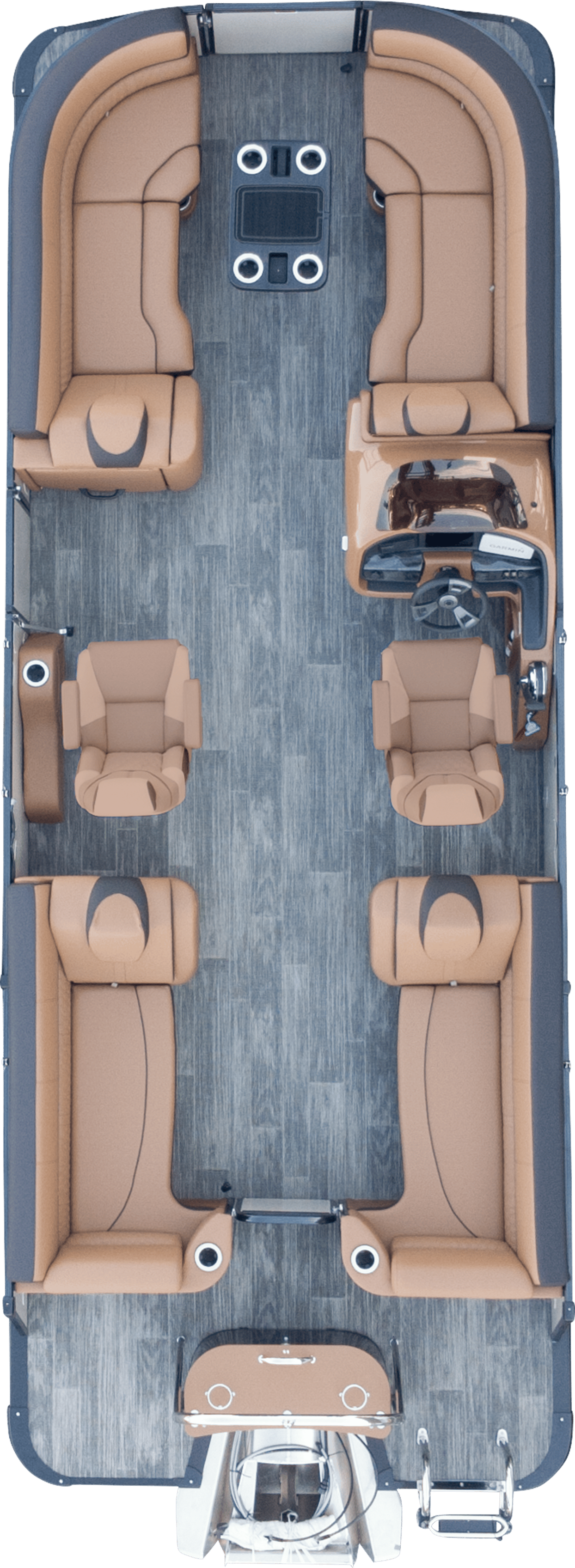 Overhead view