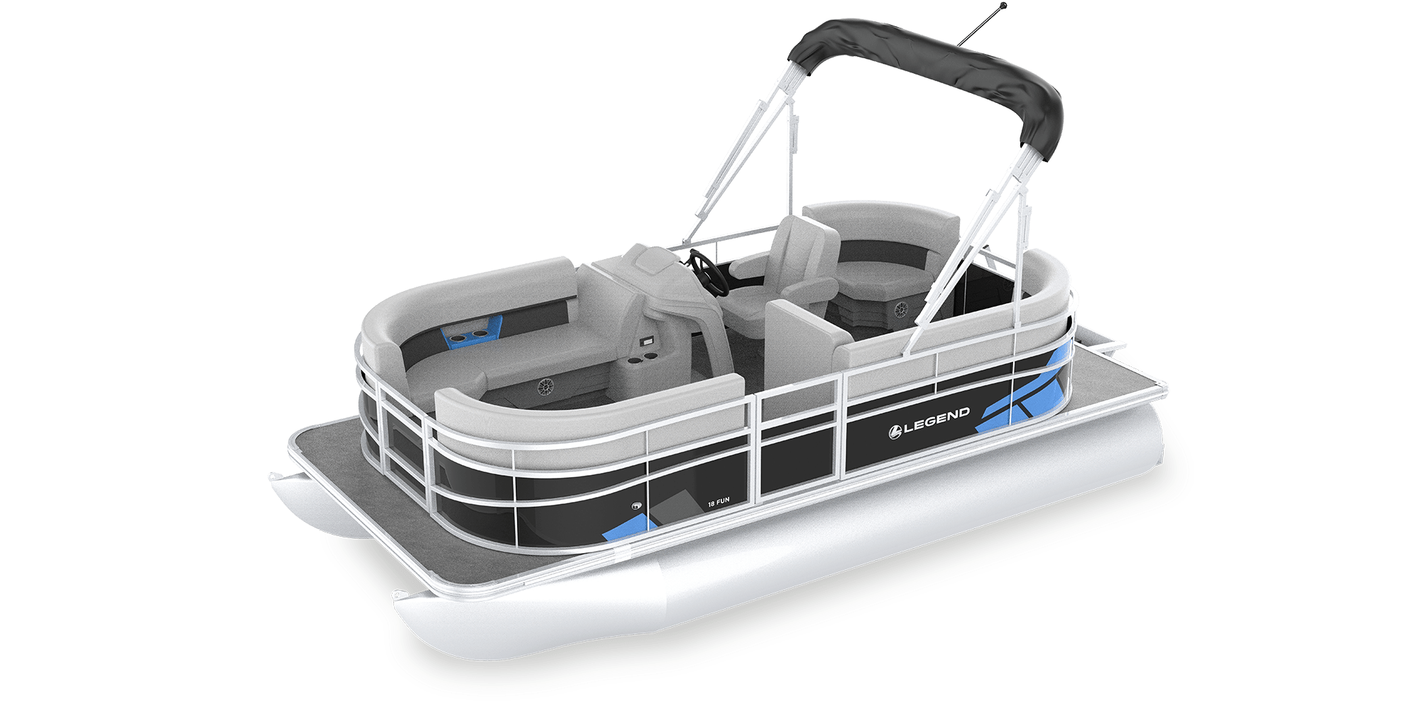 Front angle image of the fun 18