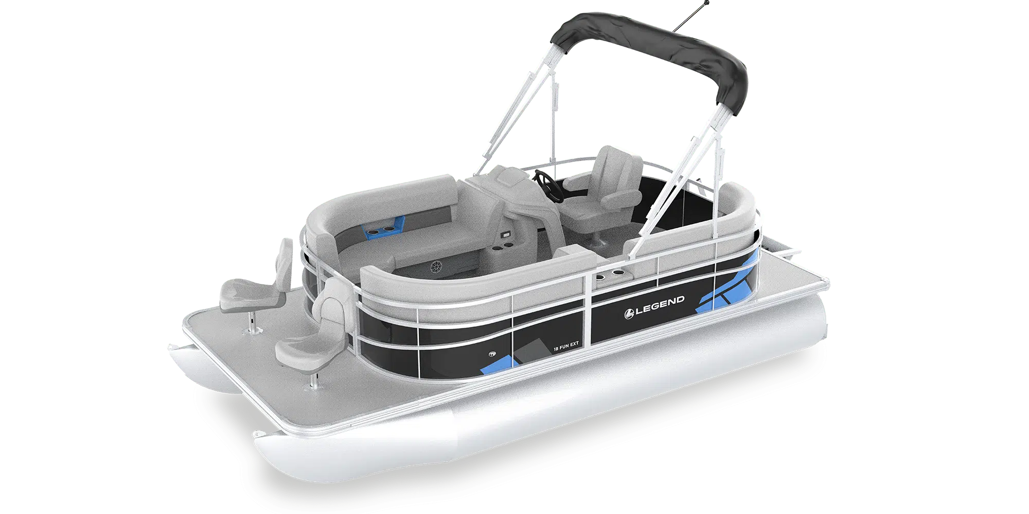 Front angle image of the 18 fun ext