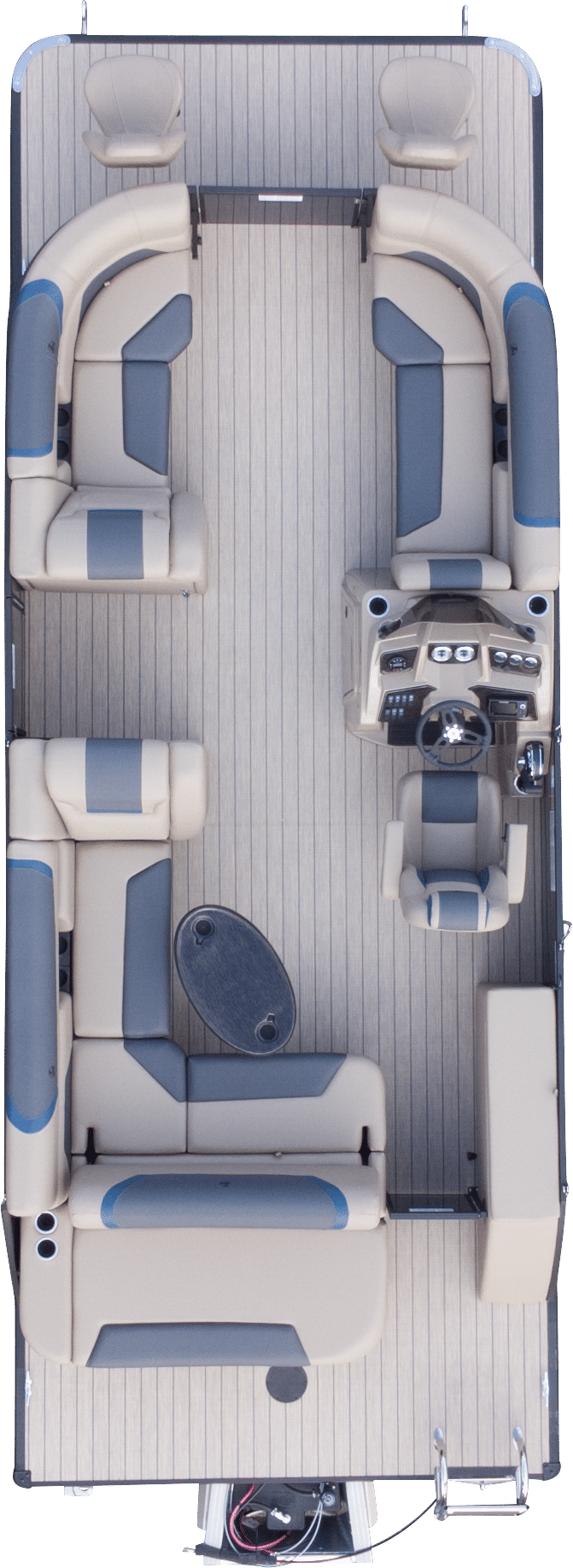 Overhead view