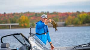 Brand Ambassador Jon Sipko showing off a catch