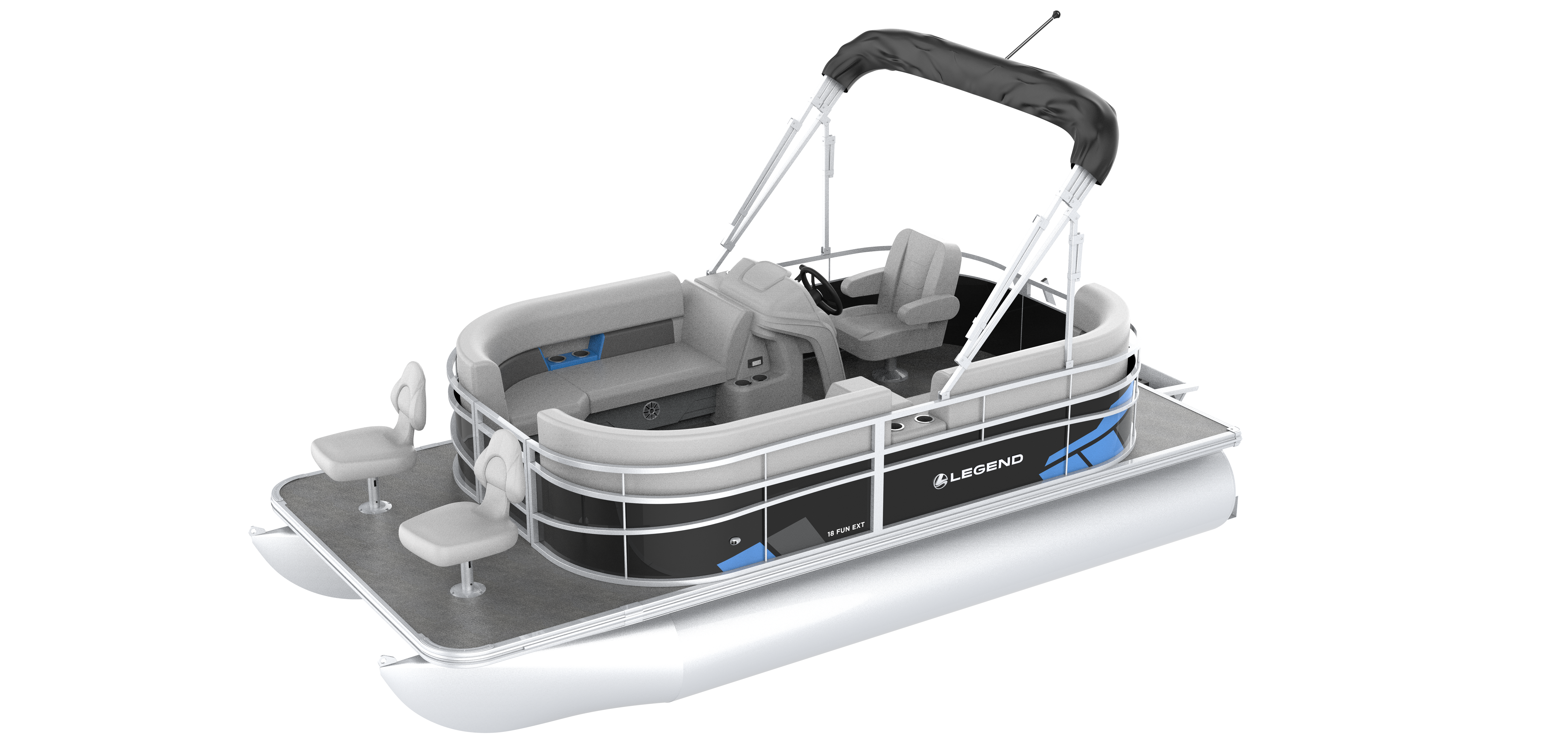 Legend Boat "18 Fun EXT" Pontoon Boats in Canada