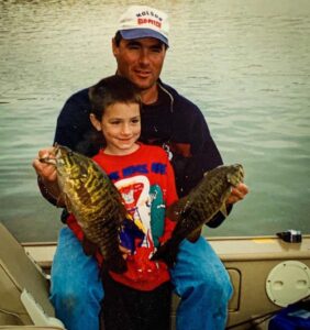 Legend Boats Brand Ambassador Kenny Duplessis and his dad