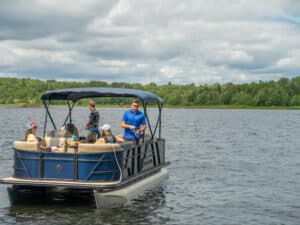 Friends enjoying the E-Series 23 Flex