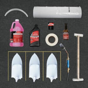 Legend Boats winterization tools