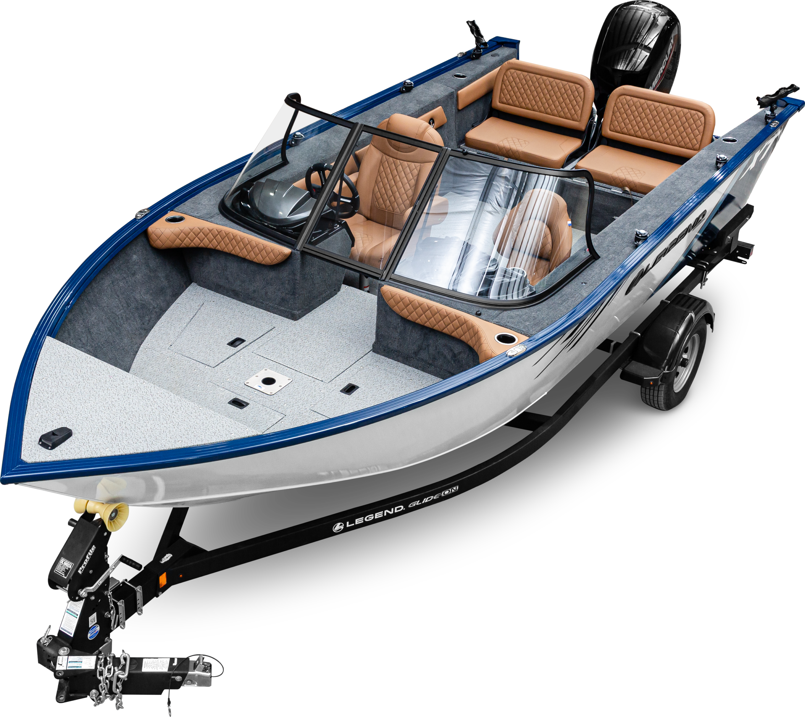 Front angle image of 20 XT White / Sapphire Blue.