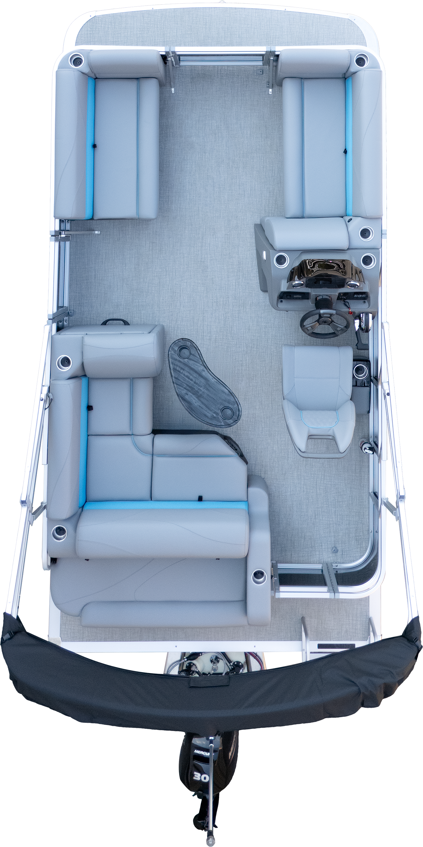 Overhead view