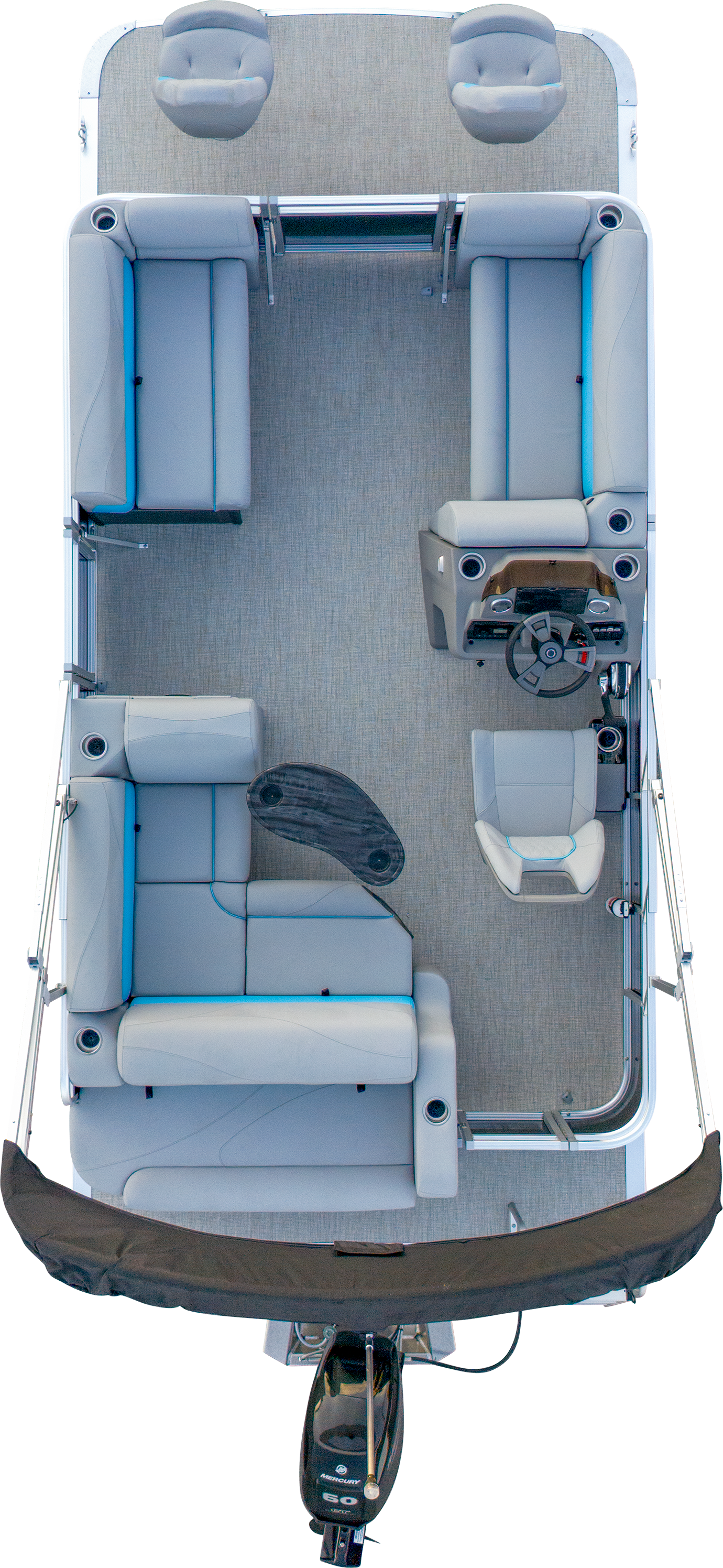 Overhead view
