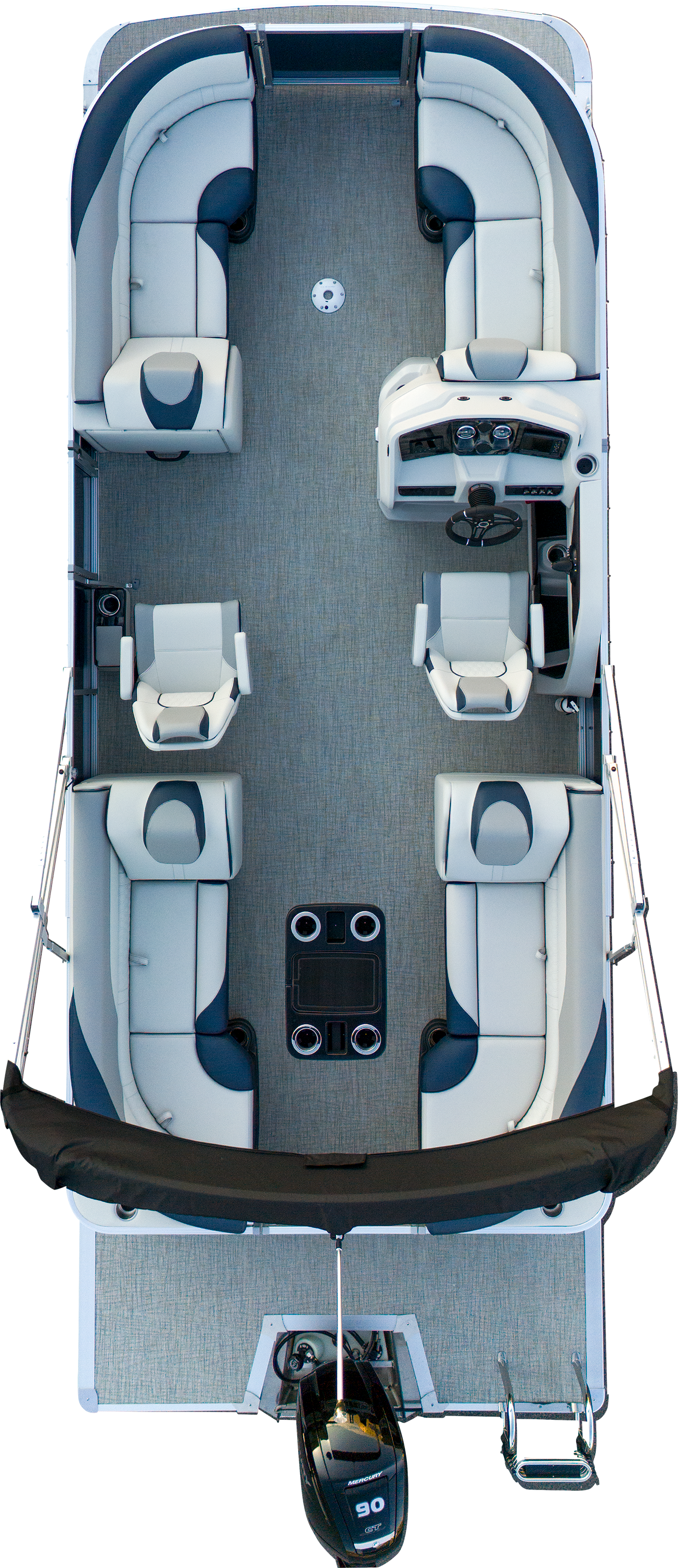 Overhead view