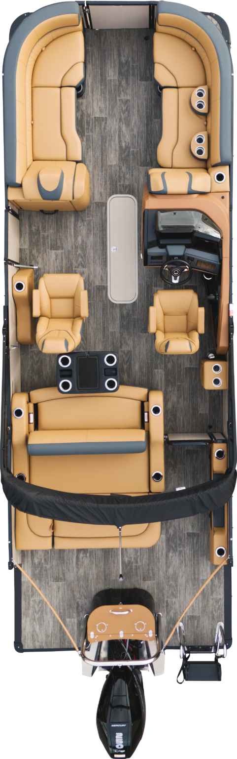 Overhead photo of vetta levata 23 crl black