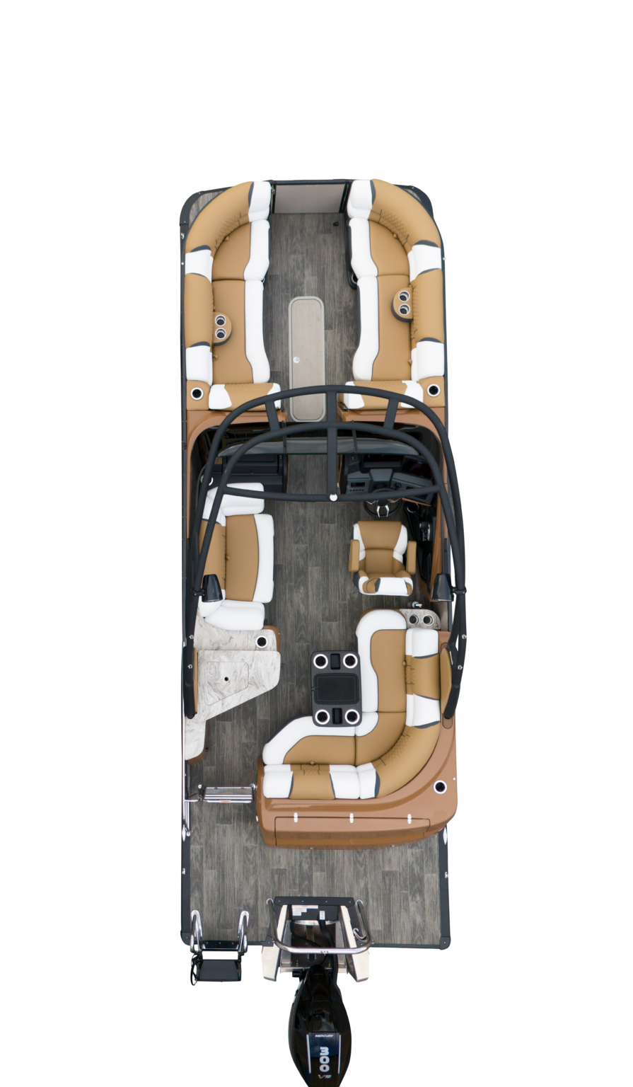 Overhead photo of vetta elegans 25 e windshield